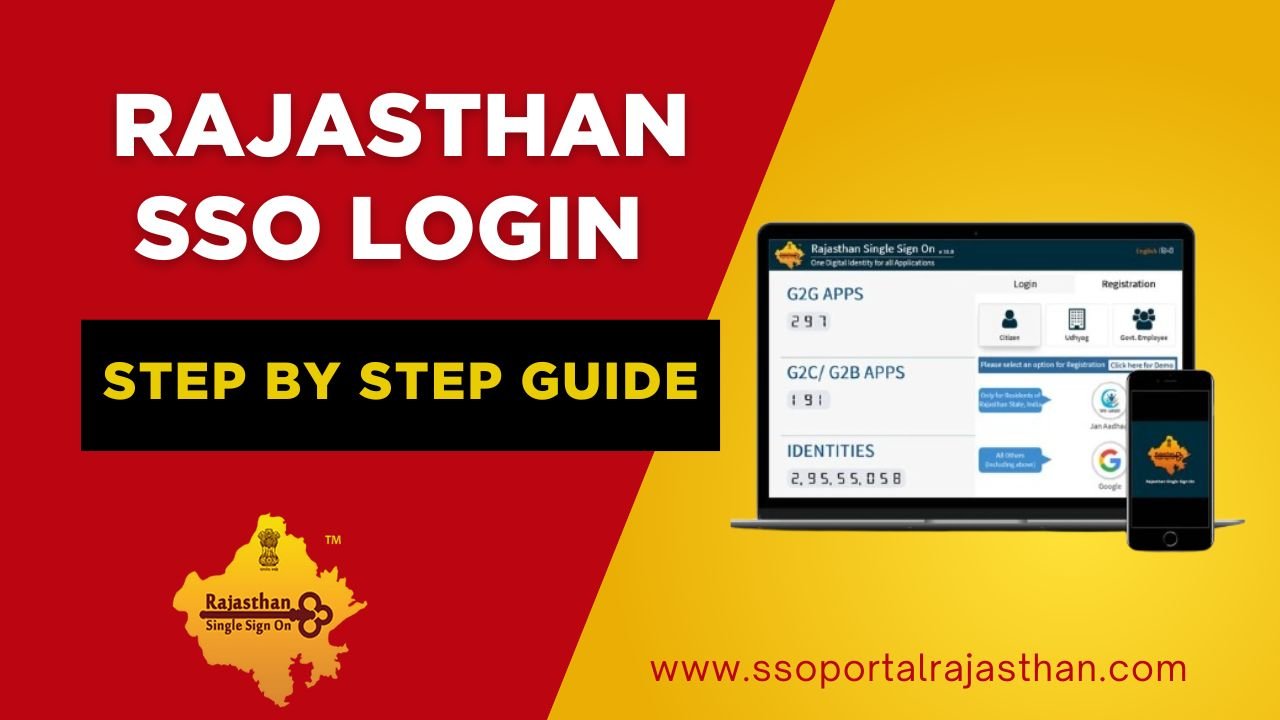Rajasthan SSO Login 2025 – Step by Step Guide (SSO ID, Registration, Services)
